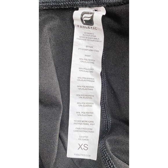 Fabletics Mid-Rise Printed PowerHold Legging XS - Picture 5 of 5